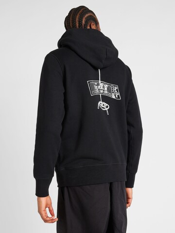 rag & bone Sweatshirt 'GUEST' in Zwart: voorkant