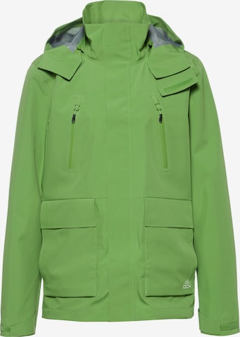 OCK Performance Jacket in Green: front