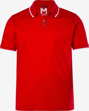 Men Plus Shirt in Rot: Vorderseite