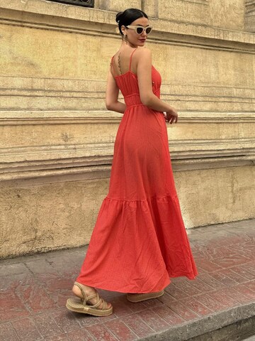 For You Moda Jurk in Oranje
