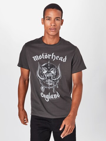 Coupe regular T-Shirt AMPLIFIED en gris : devant