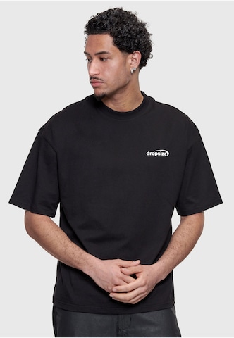 Dropsize T-Shirt in Schwarz