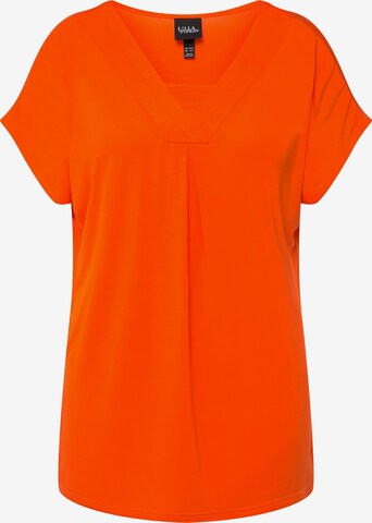 Ulla Popken Shirt in Oranje: voorkant