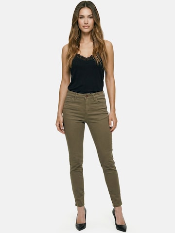 Skinny Jean 'F138' Tazzio en vert