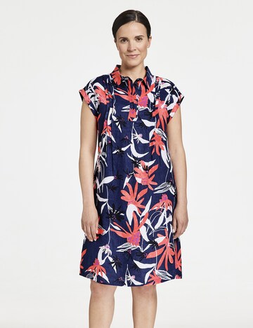 GERRY WEBER Shirt dress in Blue: front