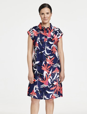 GERRY WEBER Shirt Dress in Blue: front