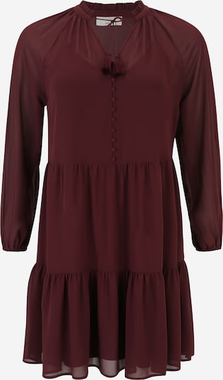 Guido Maria Kretschmer Curvy Shirt Dress 'Jovana' in Bordeaux, Item view