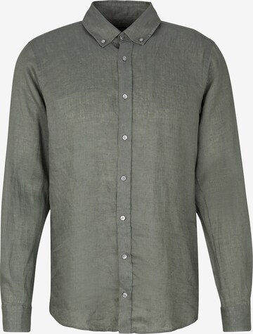 STRELLSON Regular fit Button Up Shirt 'Core' in Green: front