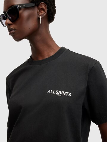 AllSaints T-Shirt 'FLEURIR' in Schwarz