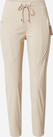 MAC Spodnie 'FUTURE' w kolorze beżowy: przód