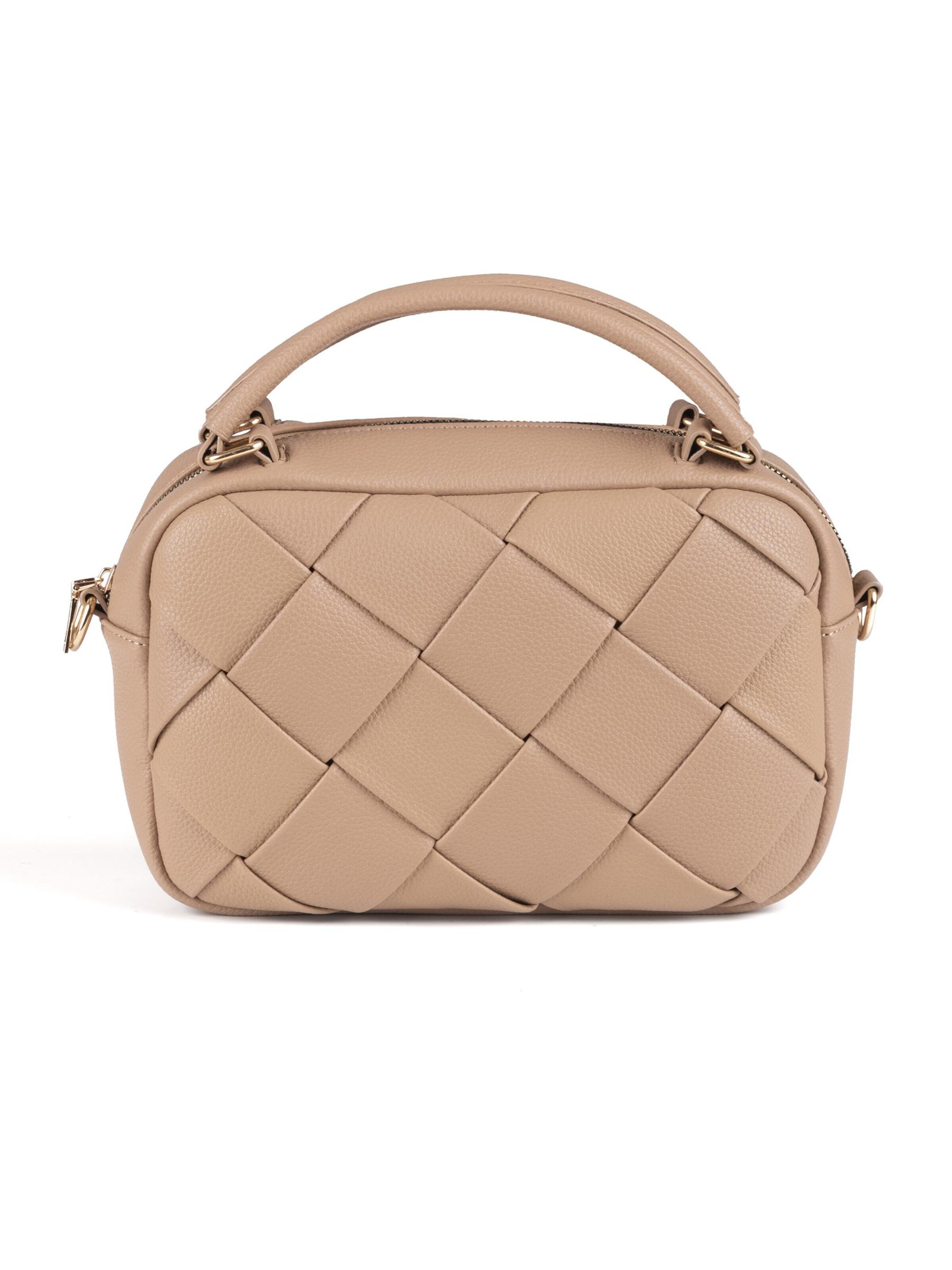 Vivisence Handtas 'T0010' in Beige: voorkant