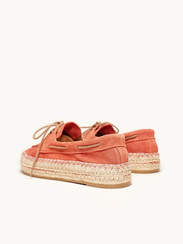 Espadrillas 'Alpargata Plana' di Alhamas in arancione