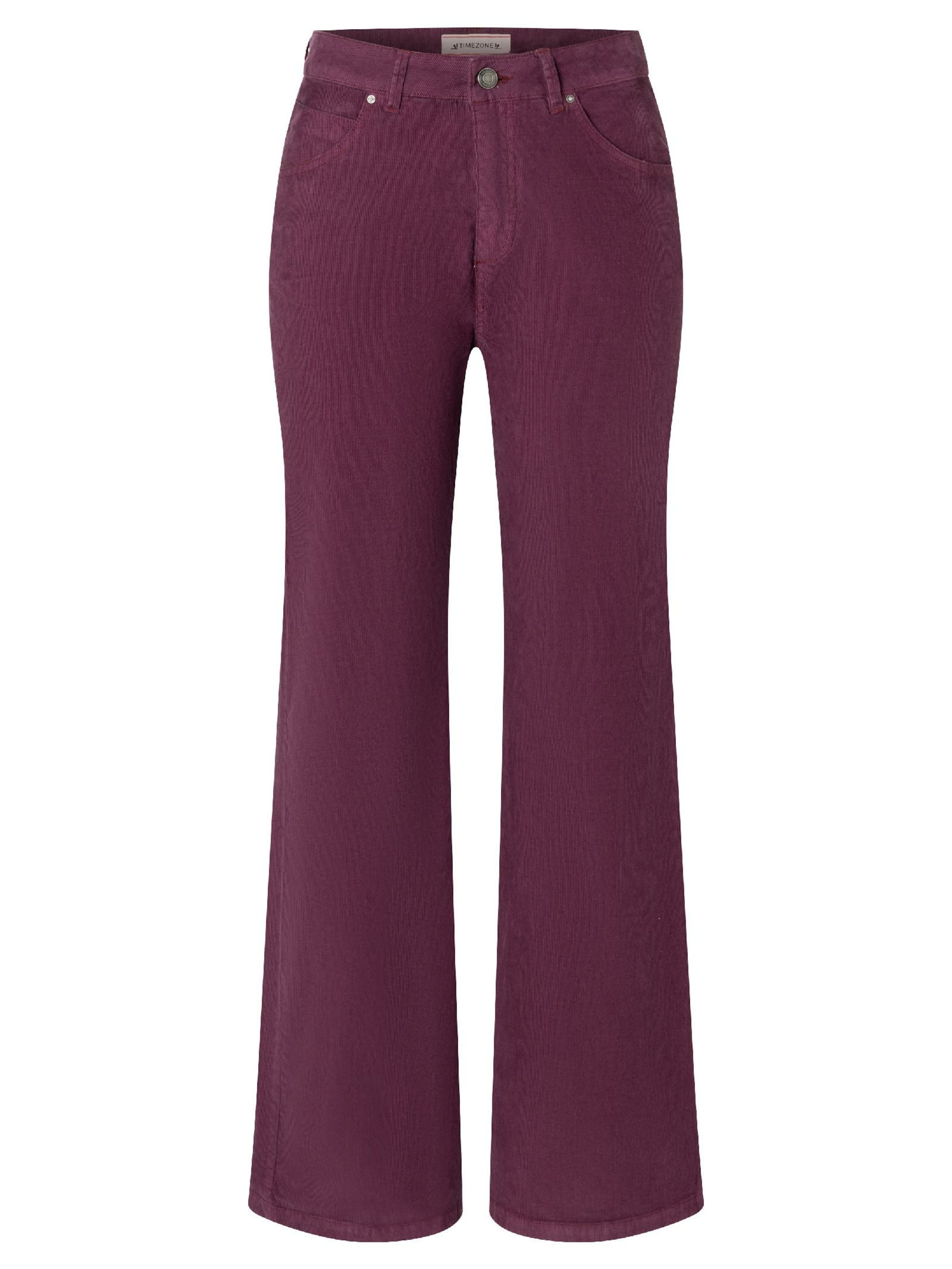 TIMEZONE Wide Leg Jeans 'Cora' in Lila: Vorderseite