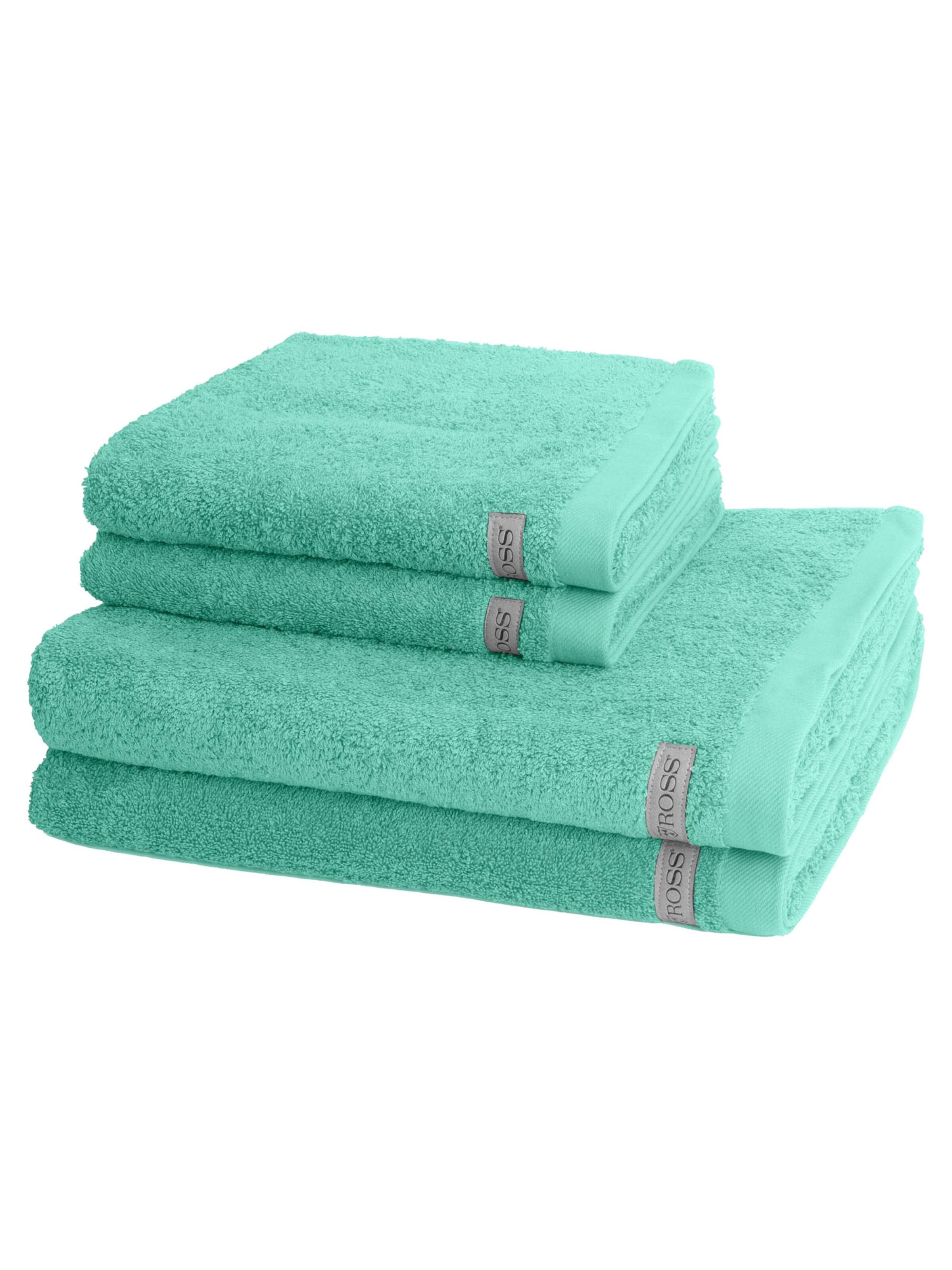 ROSS Handtuch 'Sinfonie'‌‌‌‌‌‌‌‌ in Blau: Vorderseite
