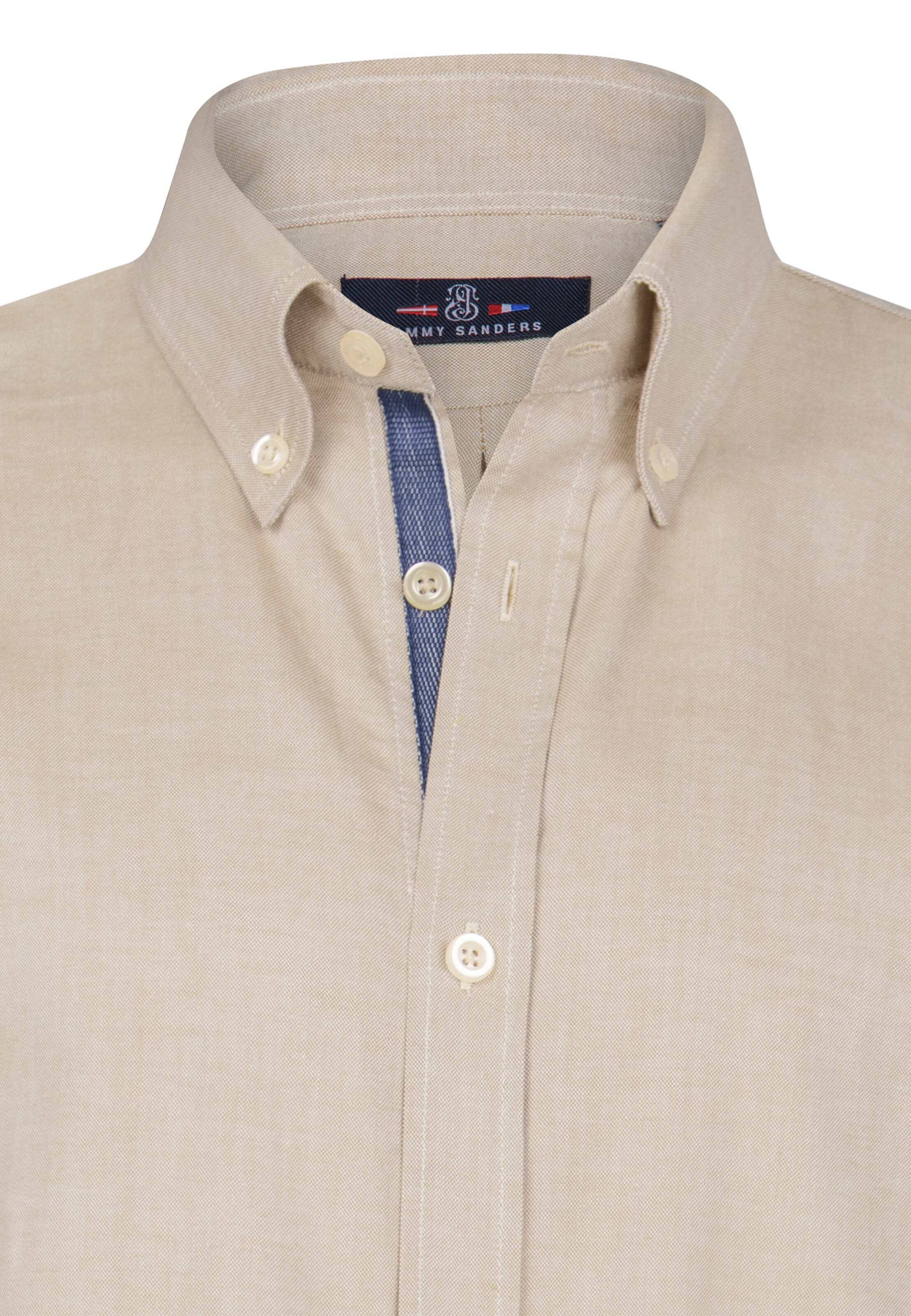 Jimmy Sanders Regular fit Πουκάμισο για το γραφείο σε μπεζ