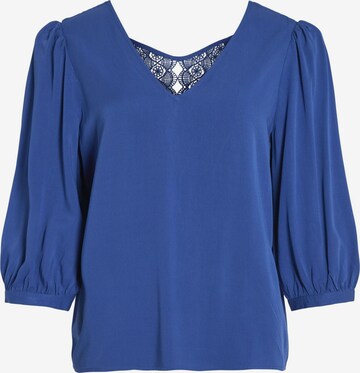 VILA Blouse in Blue: front