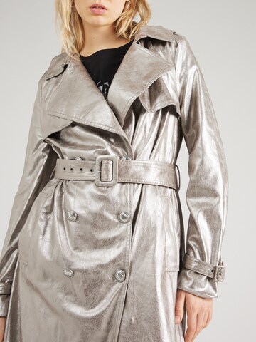 Manteau mi-saison 'ADELE' GUESS en argent