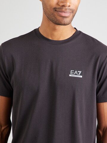 EA7 Emporio Armani Sportshirt in Schwarz