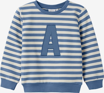 NAME IT - Sudadera en azul: frente