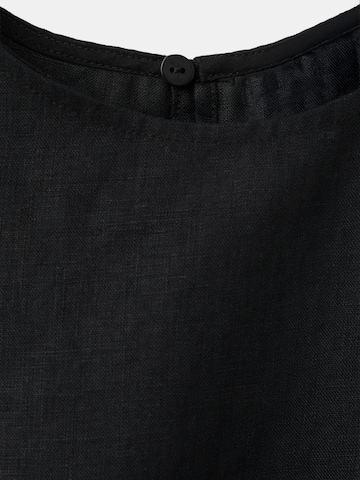 MANGO Top 'FRED' in Black