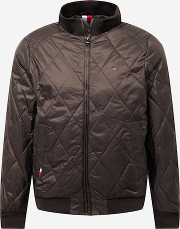 TOMMY HILFIGER Between-Season Jacket in Black: front