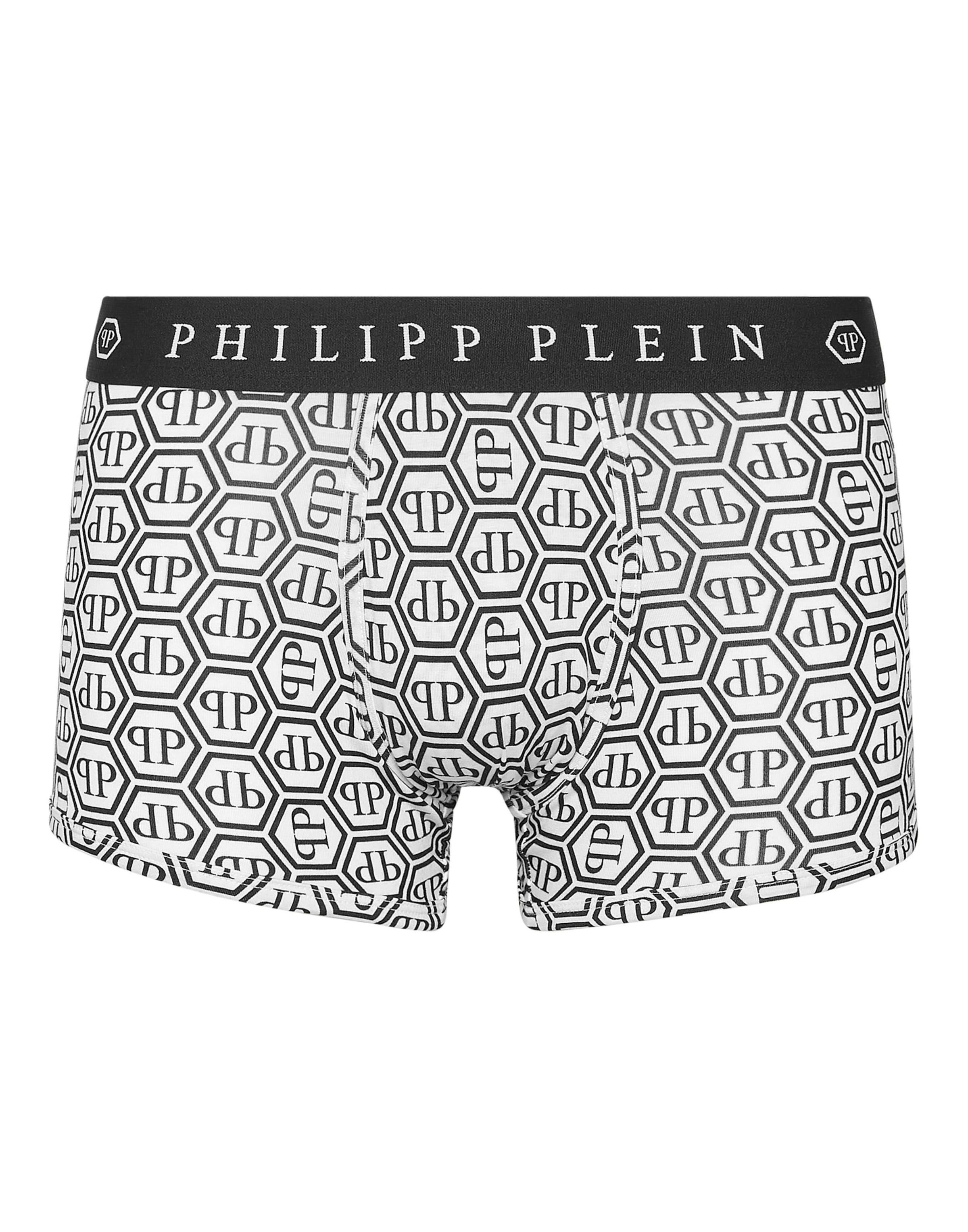 Philipp Plein - Boxers em branco: frente