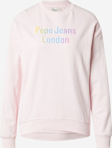 Pepe Jeans Суичър 'CARLA' в розово: отпред
