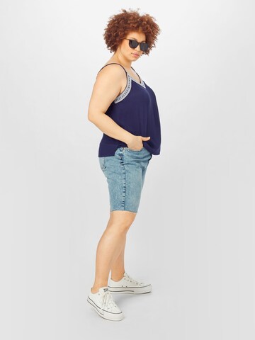 Haut 'Juliette' ABOUT YOU Curvy en bleu