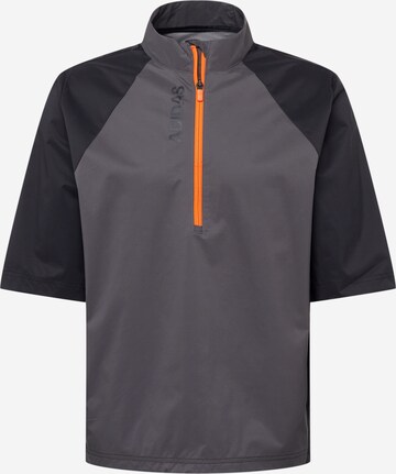 ADIDAS GOLF Performance Shirt in Black: front