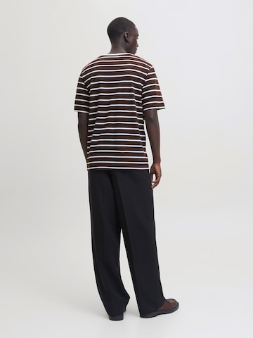 T-Shirt 'JPRBLANOLAN' JACK & JONES en marron : derrière