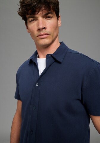 Bruno Banani LM Regular fit Button Up Shirt in Blue