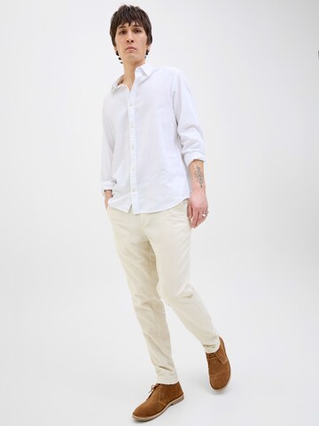 JACK & JONES Конический (Tapered) Брюки-чинос 'JPSTAce JJSummer' в Серый