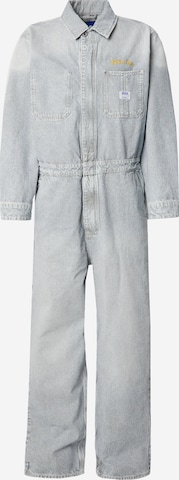 HUGO Normalny krój Ogrodniczki jeansowe 'Miran' w kolorze niebieski: przód