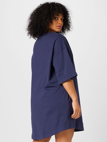 Rochie 'SIGNATURE' de la Tommy Jeans Curve pe albastru