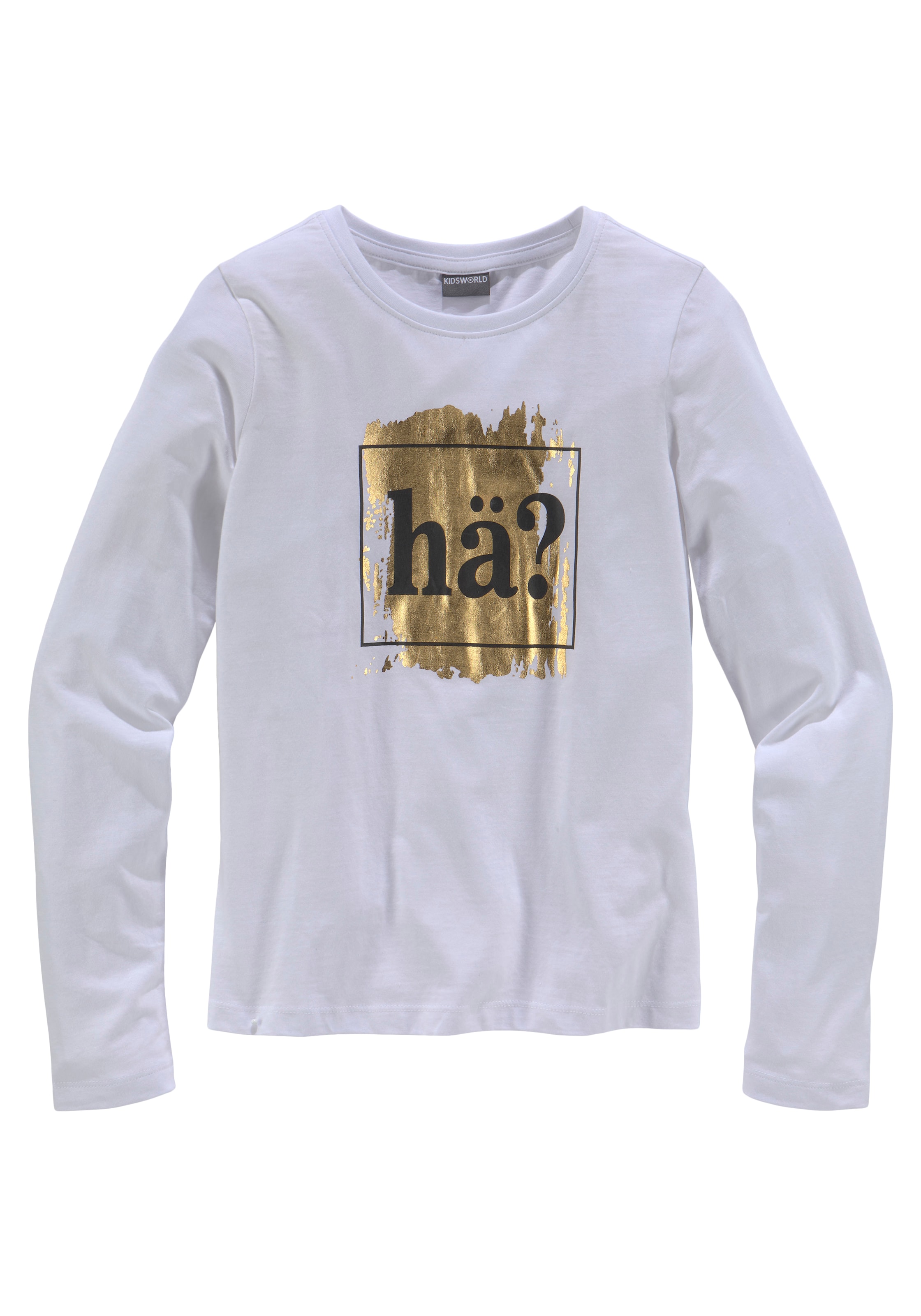 Kidsworld Shirt in White: front