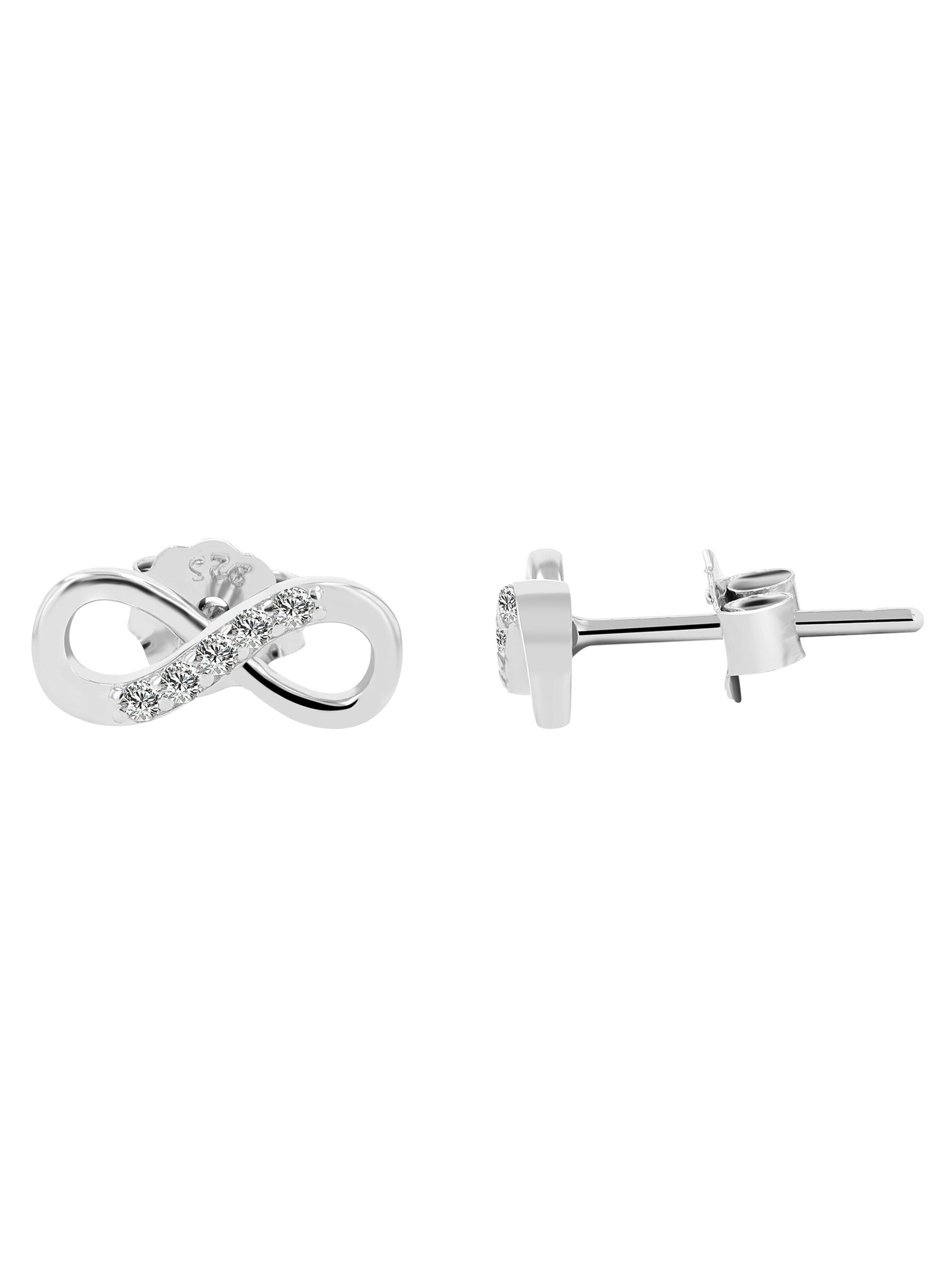 Akzent Earrings 'Aroa, 925 Sterlingsilber, hautverträglich' in Silver