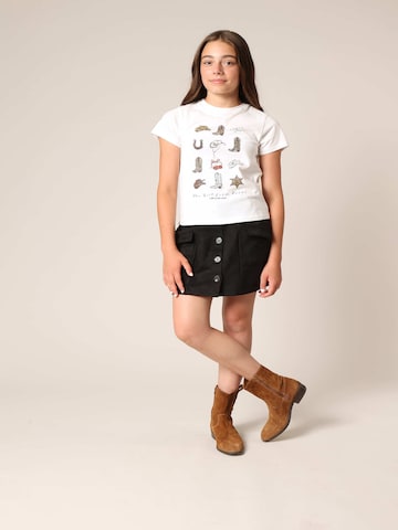 T-Shirt 'TEXAS' Deeluxe en blanc