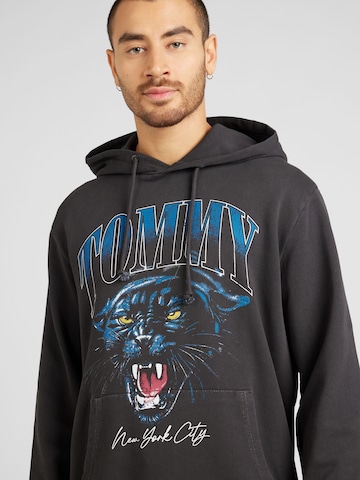 Felpa 'PANTHER' di Tommy Jeans in grigio