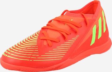 ADIDAS PERFORMANCE Athletic Shoes 'Predator Edge.3 Indoor Boots' in Red: front