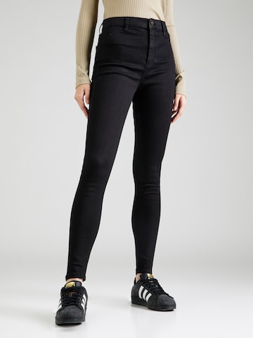 Skinny Jeans 'Joni' di TOPSHOP in nero: frontale