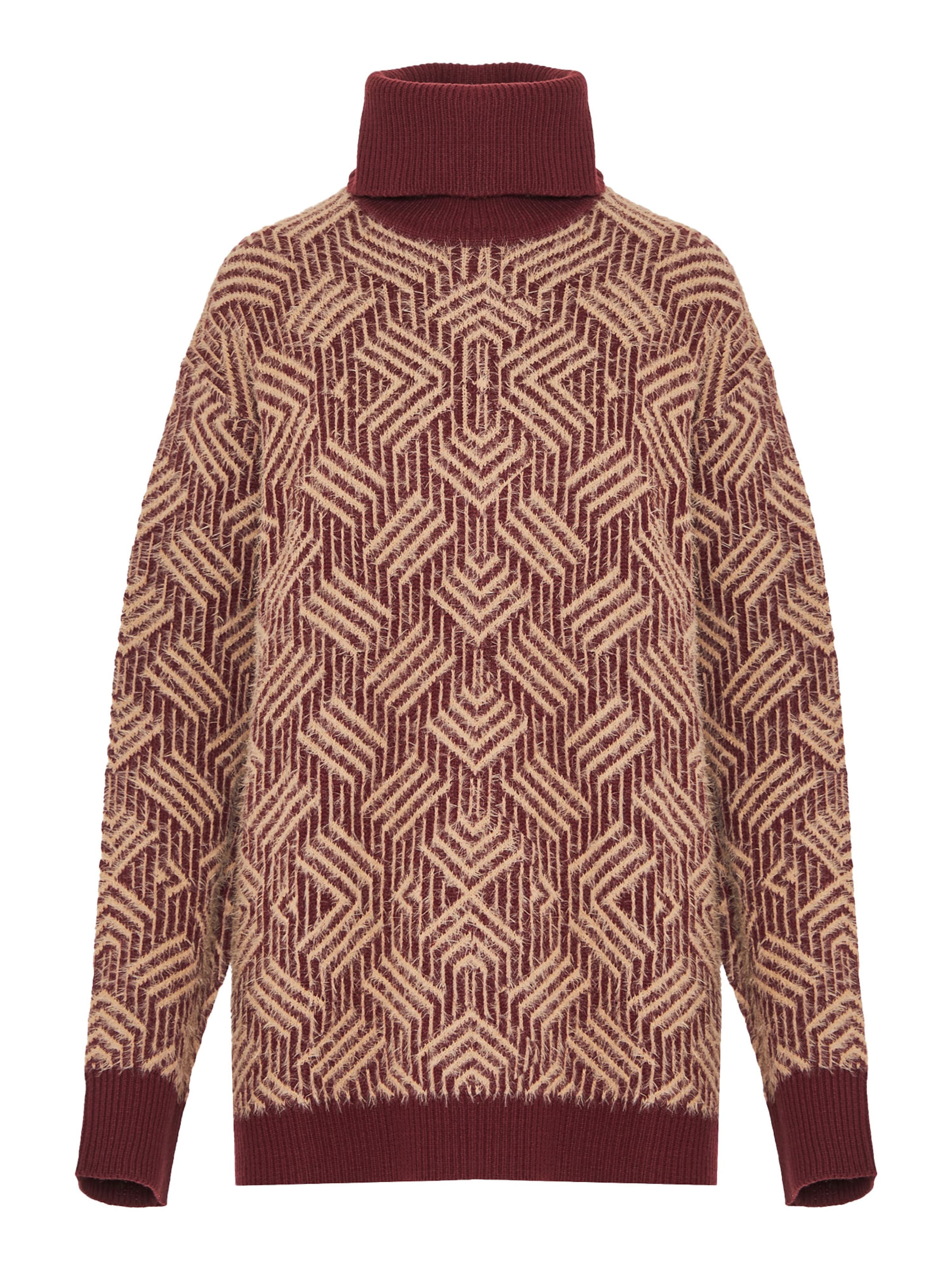 Funky Buddha Trui in Rood: voorkant