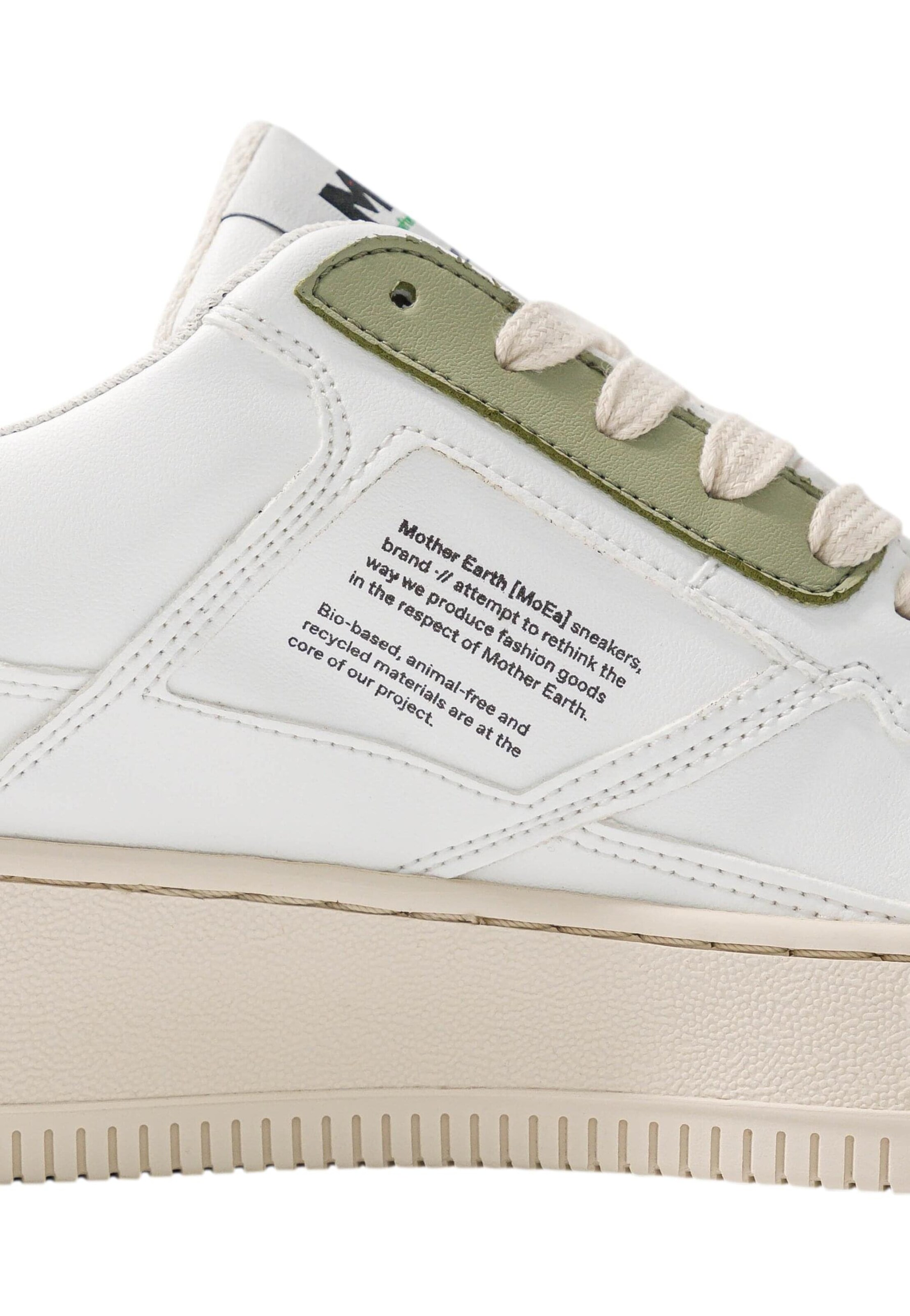 Sneaker bassa 'Gen1 - Cactus' di MoEa in bianco