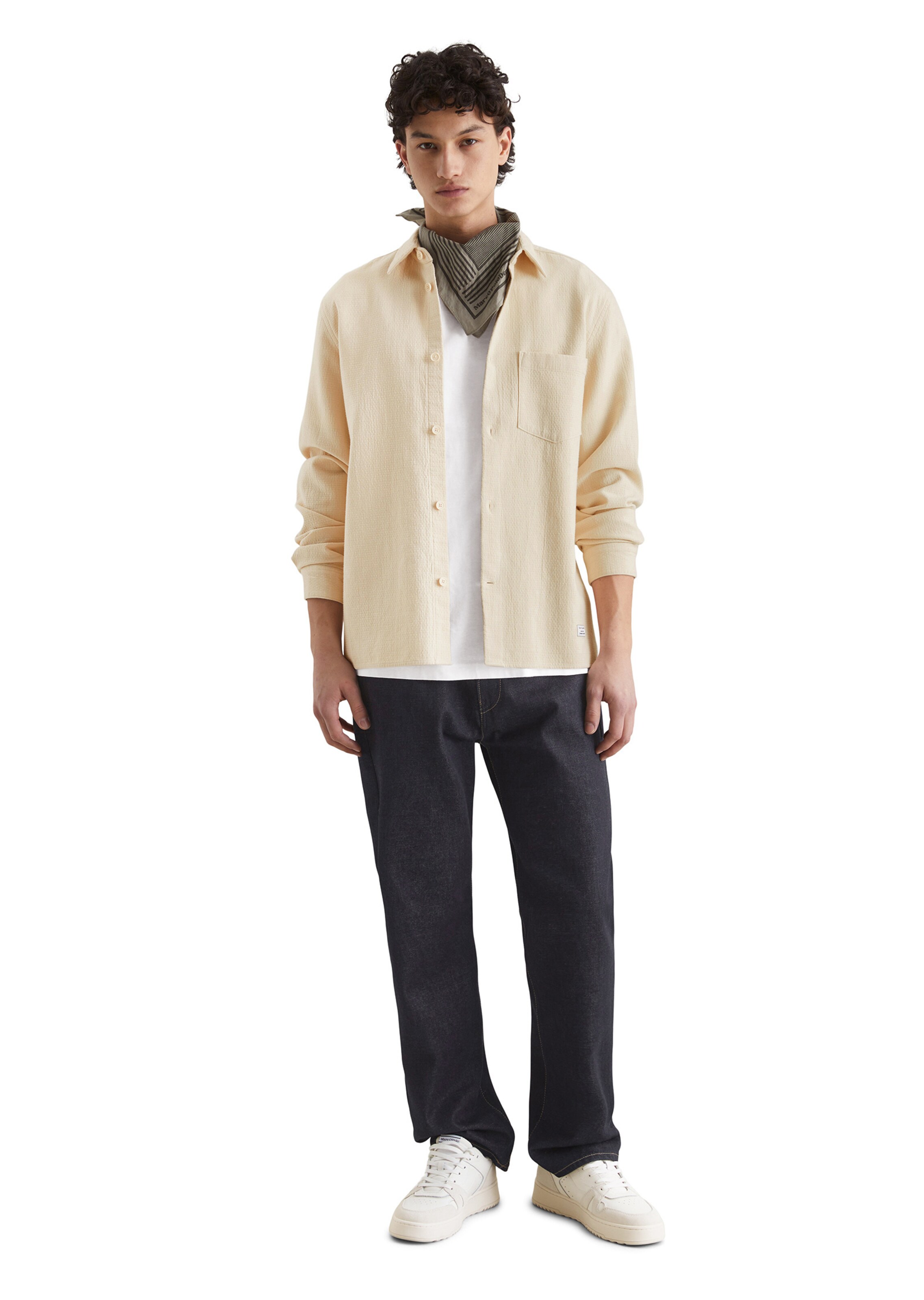 Marc O'Polo DENIM Regular fit Button Up Shirt in White