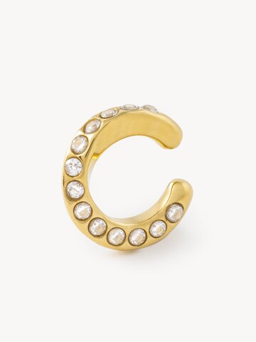 YParis Oorbellen 'Ear cuff Honorito Star G' in Goud: voorkant