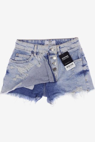 Bershka Shorts XS in Blau