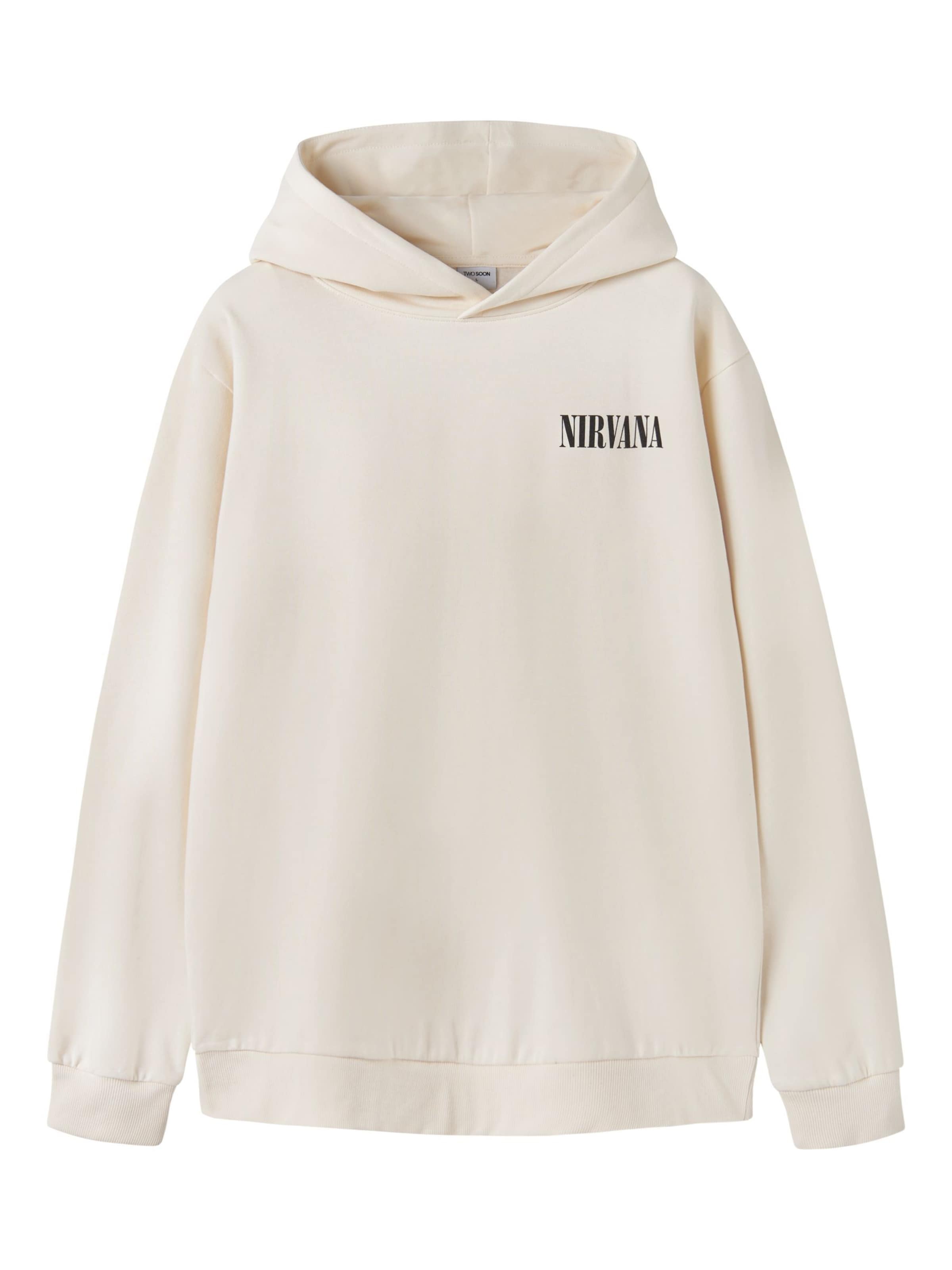 TWO SOON Sweatshirt 'Nirvana' i beige: forside