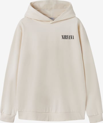 TWO SOONSweater majica 'Nirvana' - bež boja: prednji dio