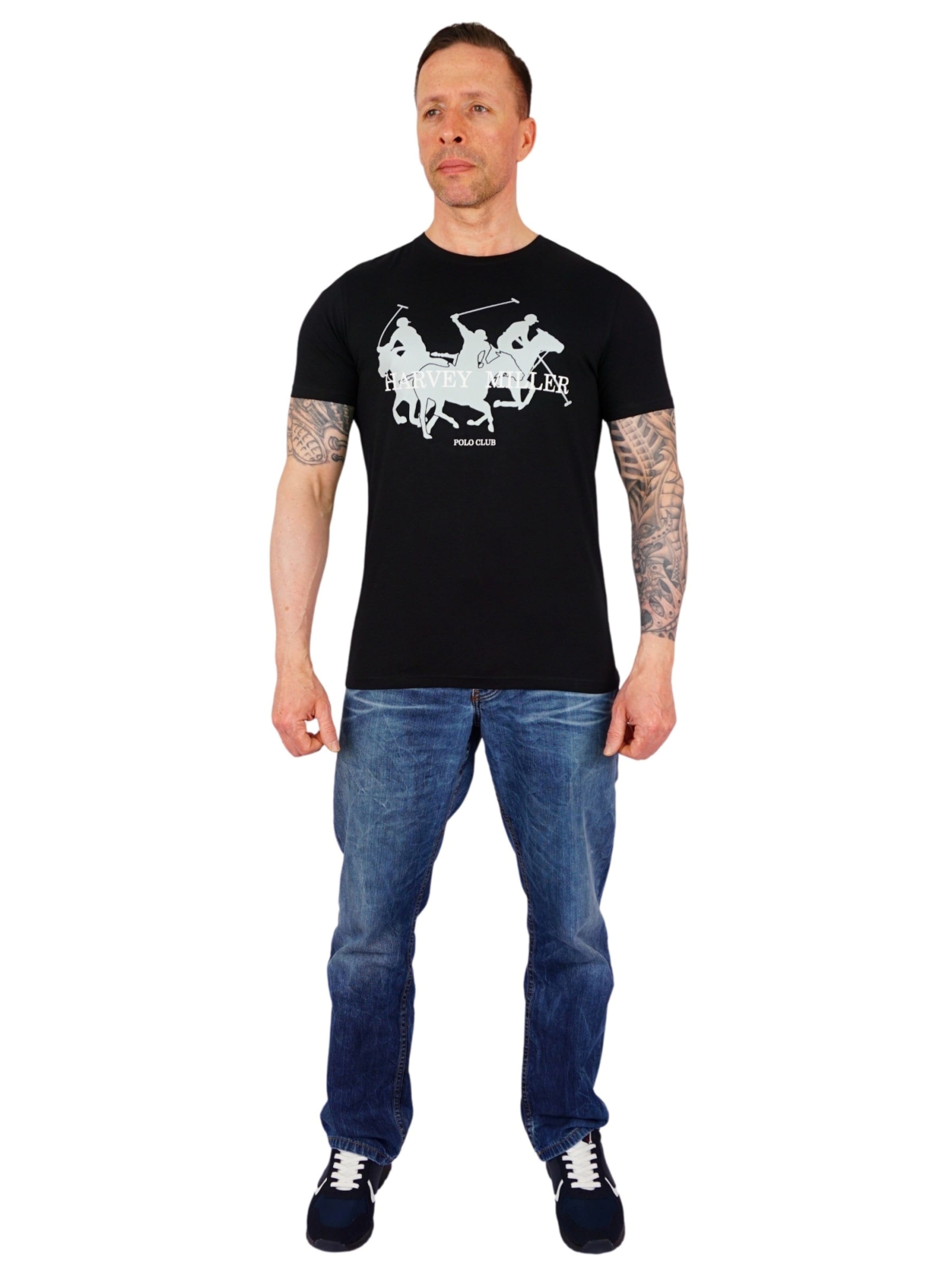 HARVEY MILLER Shirt in Black