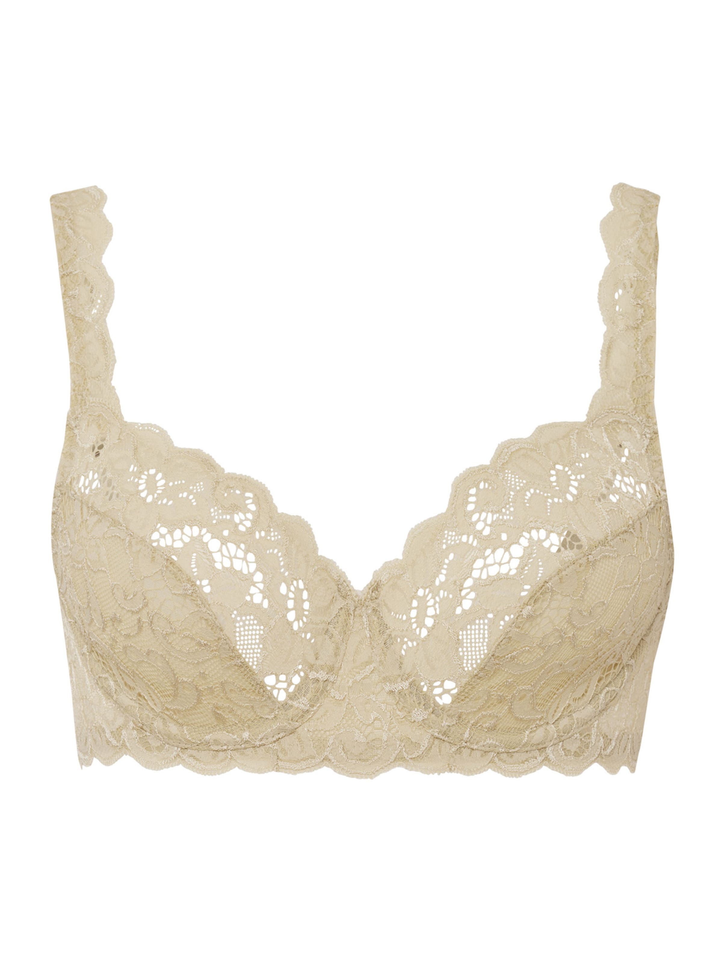 Hanro Bügel BH ' Moments ' in Beige: Vorderseite
