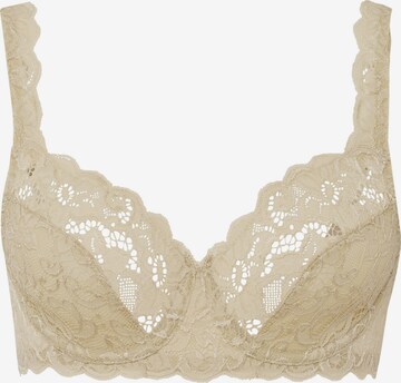 Hanro Bra ' Moments ' in Beige: front